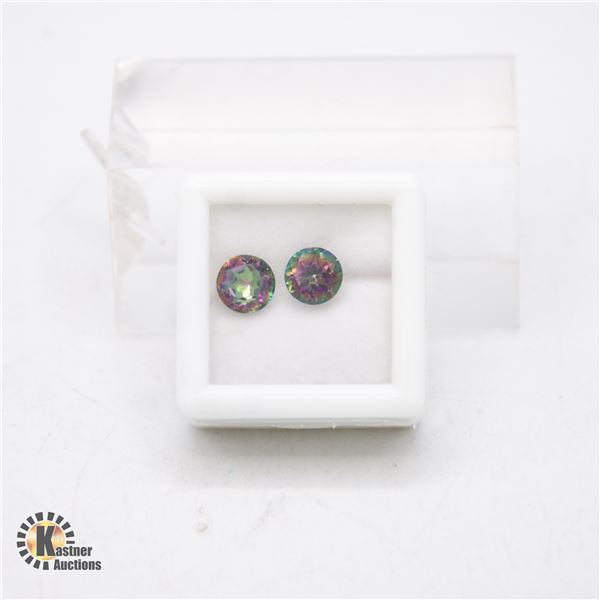 #170-MYSTIC TOPAZ QUARTZ GEMSTONE 2.55 CT