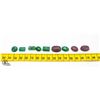 Image 1 : #28-GREEN EMERALD & RUBY GEMSTONE 90.15 CT