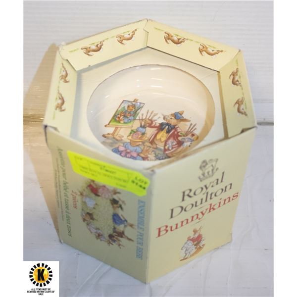 1980S ROYAL DOULTON BUNNYKIN BABY SET