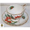 Image 1 : VINTAGE QUEEN ANNE'S NOEL CUP AND SAUCER