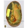 Image 1 : OLD LIVE EDGE WOOD GUARDIAN ANGEL PLAQUE