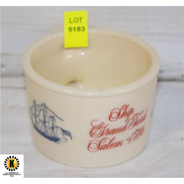 CANADIAN OLD SPICE GLASS SHAVING CUP