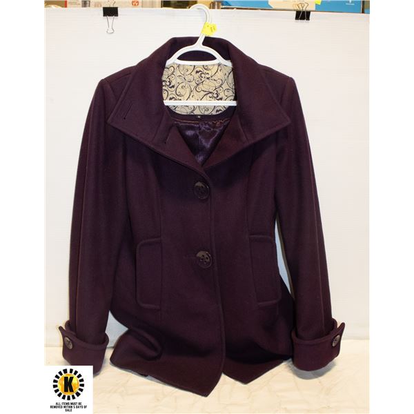 LADIES PURPLE (M) RMYSTIQUE WOOL JACKET