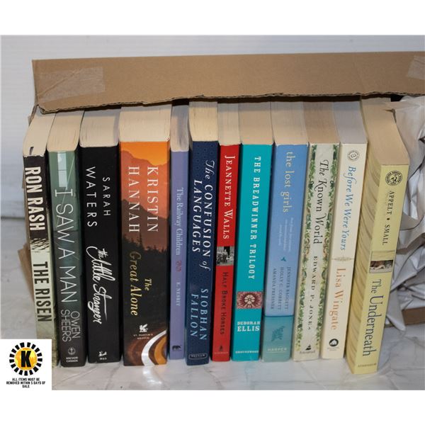 CONTEMPORARY FICTION TRADE PAPER BOOKS- ASST.