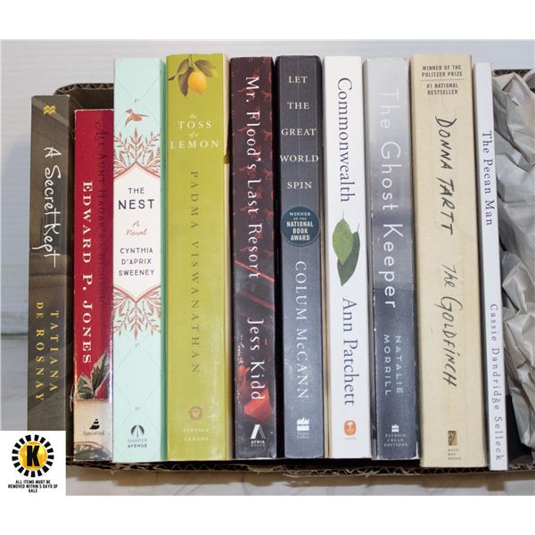 CONTEMPORARY FICTION TRADE PAPER BOOKS- ASST.