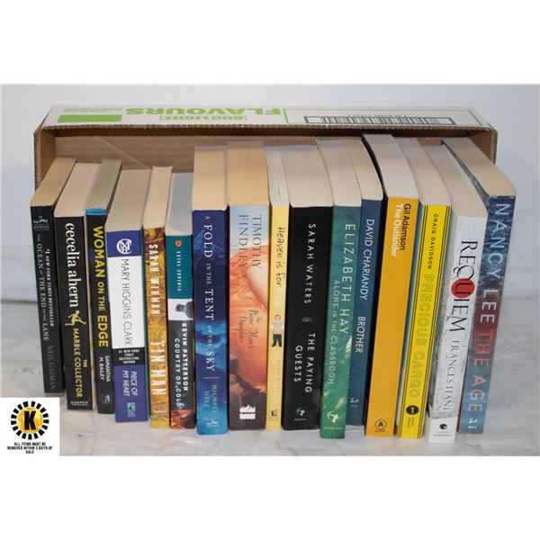 CONTEMPORARY FICTION TRADE PAPER BOOKS- ASST.