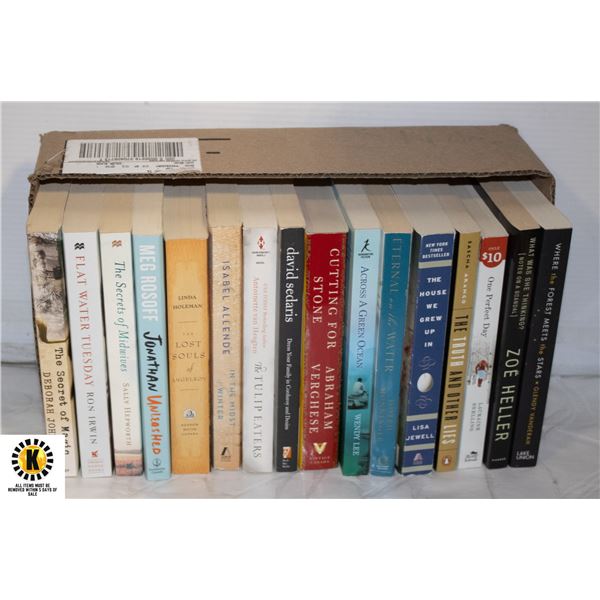 CONTEMPORARY FICTION TRADE PAPER BOOKS- ASST.