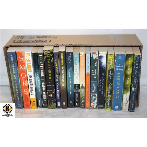 CONTEMPORARY FICTION TRADE PAPER BOOKS- ASST.