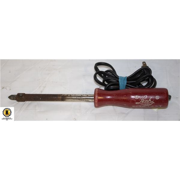 VINTAGE LENK NO.37 SOLDERING IRON