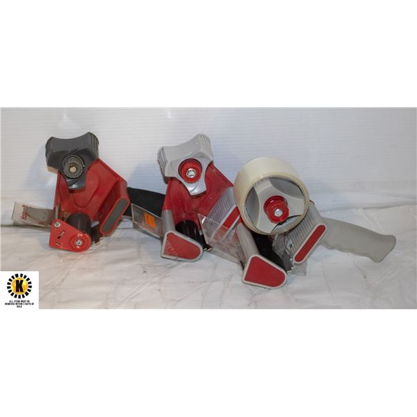 3 TAPE DISPENSERS