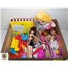 Image 1 : BARBIE'S/KIDS TOYS- BOX LOT ASSORTED