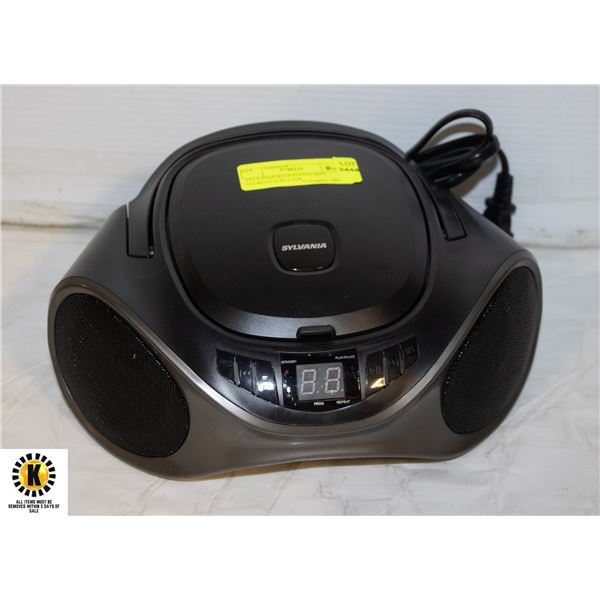 SYLVANIA BLUETOOTH MINI STEREO/CD PLAYER