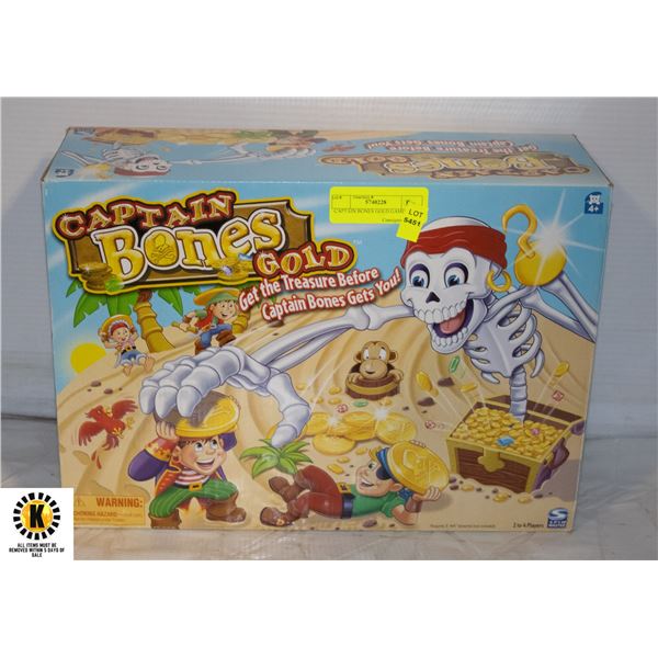 CAPTAIN BONES GOLD GAME