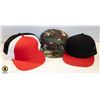 Image 1 : FLAT  5 BRAND NEW SNAPBACK BLANK HATS