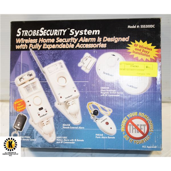 STROBE SECURITY SYSTEM