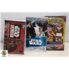 Image 1 : 3 UNOPENED PACKS OF STARWARS AND POKEMON CARDS