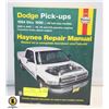 Image 1 : DODGE PICKUP REPAIR MANUAL 94-98