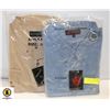 Image 1 : NEW SHIRTS 1DENIM/1TAN SIZE 3XL