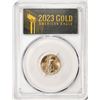 Image 1 : 2023 $5 American Gold Eagle Coin PCGS MS70 First Strike