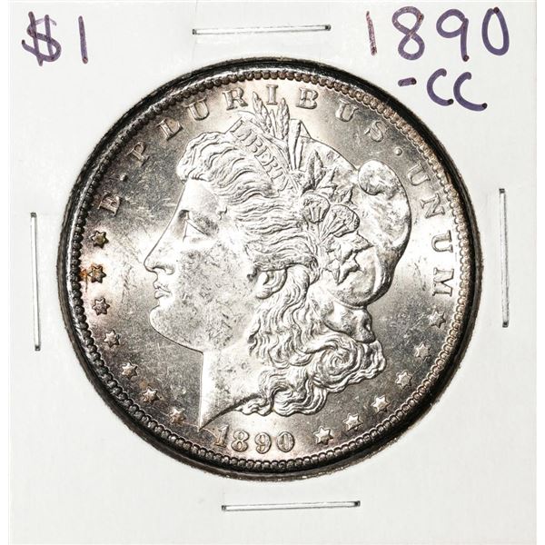 1890-CC $1 Morgan Silver Dollar Coin