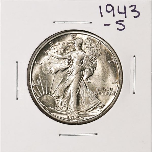 1943-S Walking Liberty Half Dollar Coin