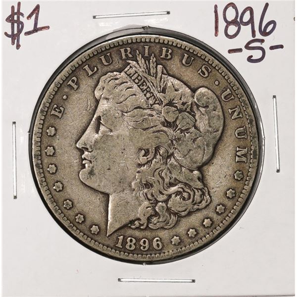 1896-S $1 Morgan Silver Dollar Coin