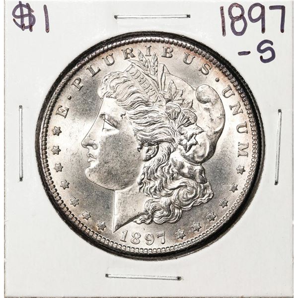 1897-S $1 Morgan Silver Dollar Coin