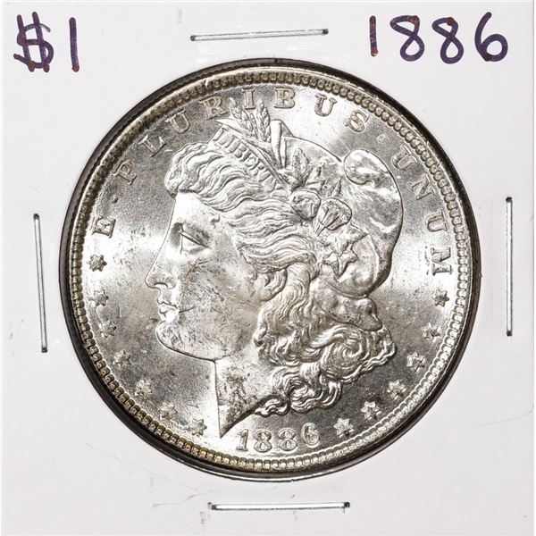 1886 $1 Morgan Silver Dollar Coin