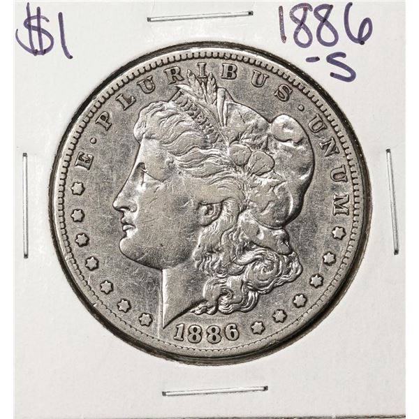 1886-S $1 Morgan Silver Dollar Coin
