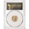 Image 1 : 2022 $5 American Gold Eagle Coin PCGS MS70 First Strike