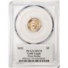 Image 2 : 2022 $5 American Gold Eagle Coin PCGS MS70 First Strike