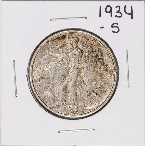 1934-S Walking Liberty Half Dollar Coin