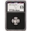 Image 1 : 2002 $10 Platinum American Eagle Coin NGCX Mint State 9.9