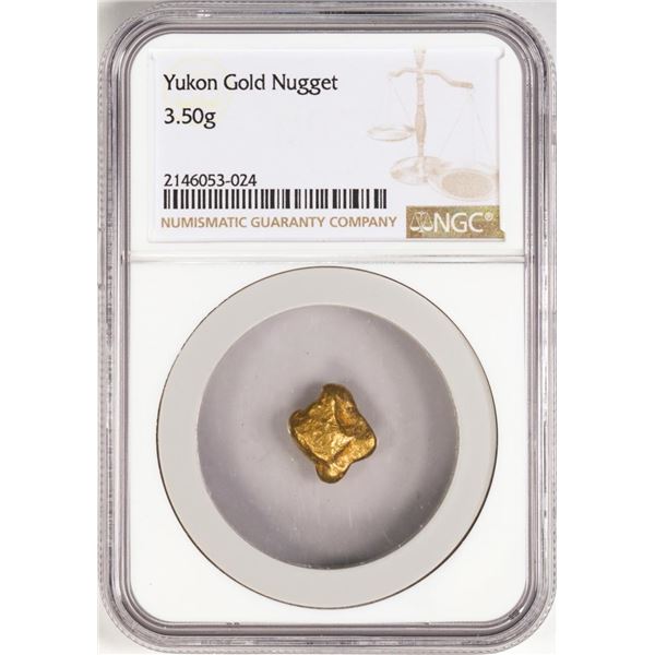 3.50 Gram Yukon Gold Nugget NGC Graded
