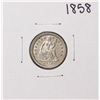 Image 1 : 1858 Seated Liberty Dime Coin