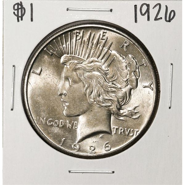 1926 $1 Peace Silver Dollar Coin