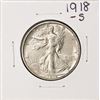 Image 1 : 1918-S Walking Liberty Half Dollar Coin