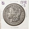Image 1 : 1898-S $1 Morgan Silver Dollar Coin