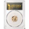 Image 1 : 2023 $5 American Gold Eagle Coin PCGS MS70 First Day of Issue