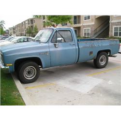 1986 Chevy 3/4 ton truck