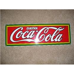 Metal Coca-Cola sign