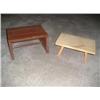 Image 1 : 2 wood step stools