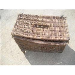 Old fishing basket