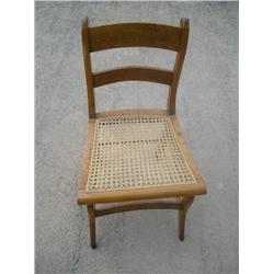 Cane bottom chair
