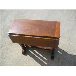 Miniture drop leaf table