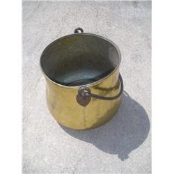 Brass pot