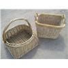 Image 1 : Pair of wicker baskets