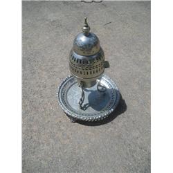 Silver incense burner