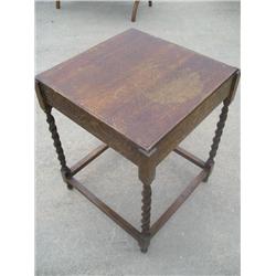 Barley twist occasional table