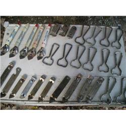 Old bottle openers-30 in all.